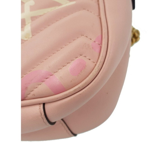 Gucci Ghost GG Marmont Chain Shoulder Bag - Picture 4 of 9